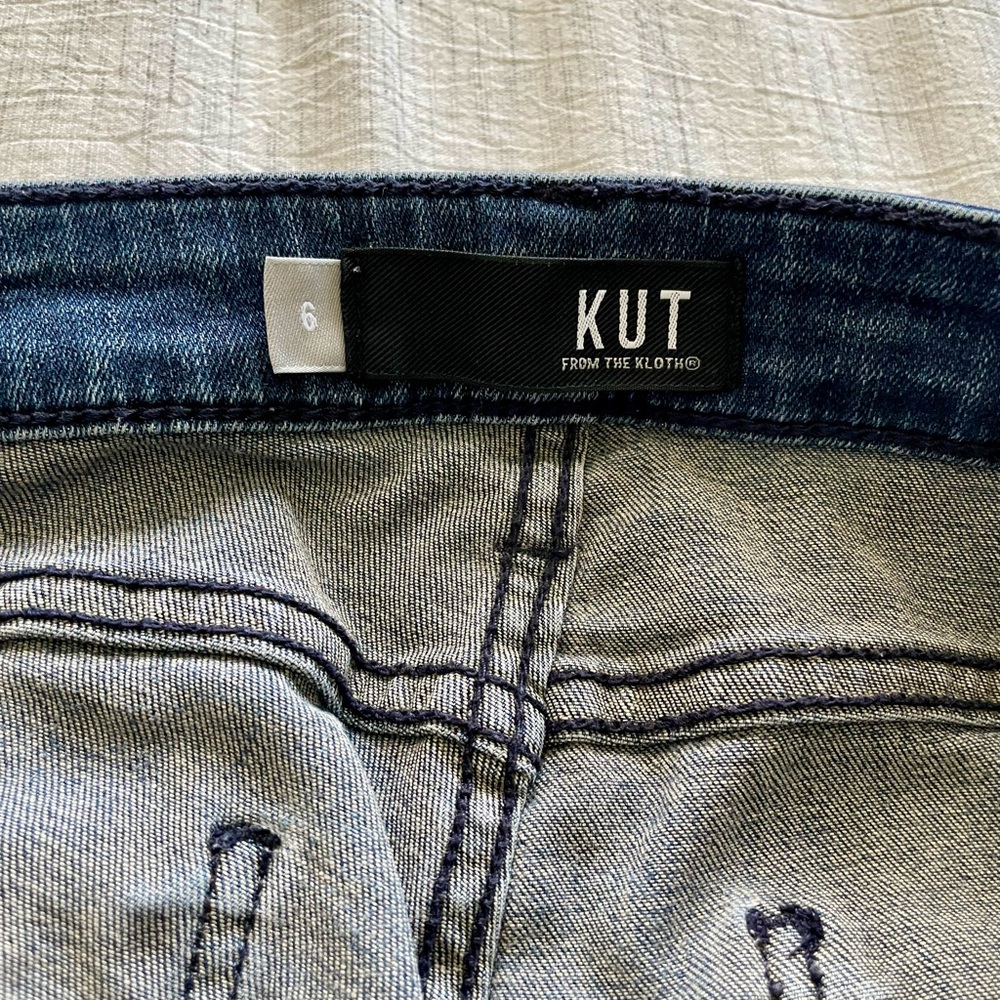 Kut from the Kloth Donna High Rise Ankle Skinny Size 6 - Picture 3 of 4
